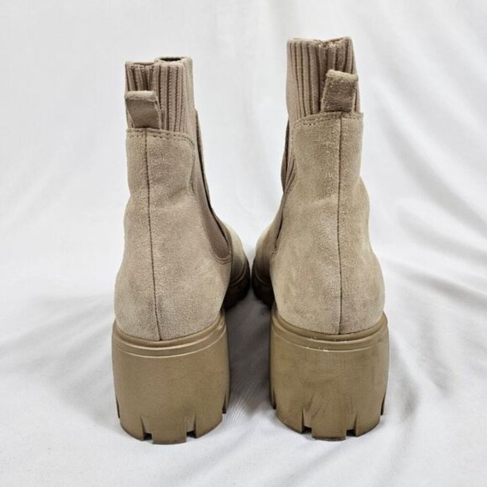 Steve Madden Hayle Boots In Sand Suede - Size 11 - Picture 5 of 11